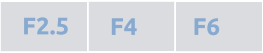 F2.5 F4  F6